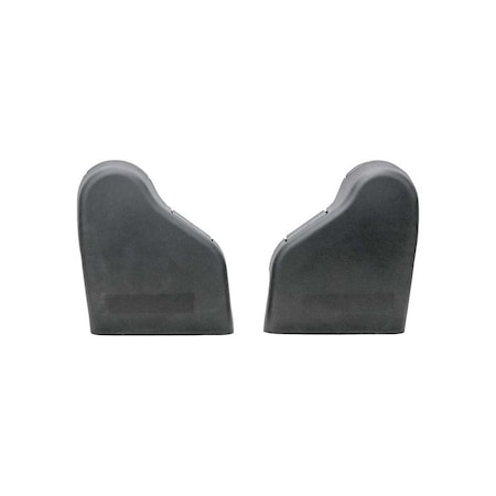 Uni Pro Seat Belt Cover Kit, Fits 146 Seat, Black Plastic 8752