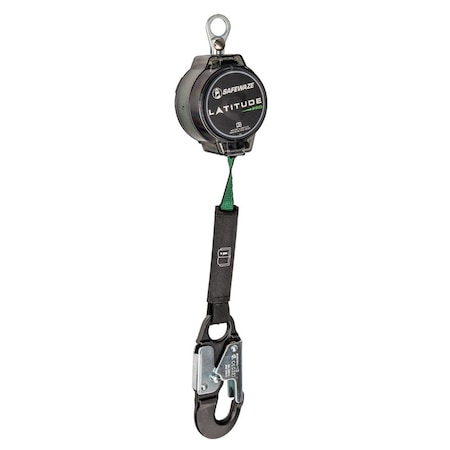 Safewaze Latitude Pro 7 ft Single Web SRL No Attachment, Alu Snap Hook 018-5001