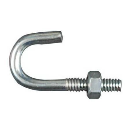 National Hardware 14x2516 Zinc J Bolt, 10PK N232-884