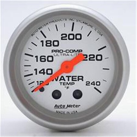 Auto Meter 4333 Ultra Water Temperature 2.06 In. 120-240 Degrees F A48-4333