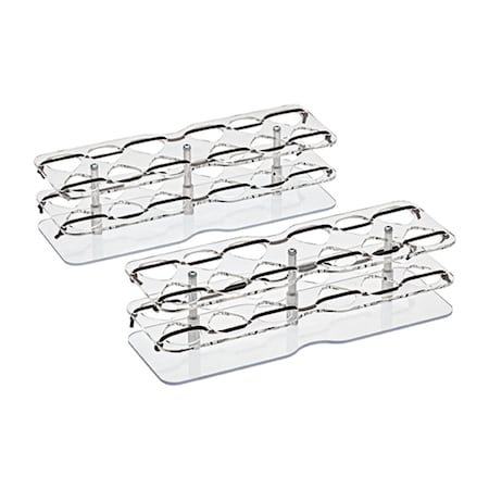 Scientific Industries MVG Tube Rack- Short set of 2 for 24 tubes, 2PK 155469