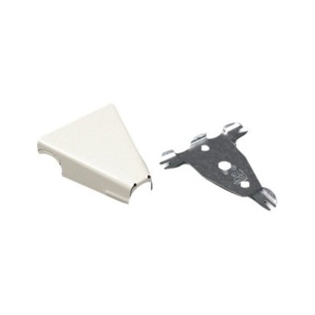 Wiremold Tee Fitting, White, Steel 5715WH