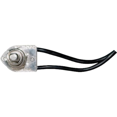 Eaton Wiring Devices Switch, 1/3 A, 125/250 V, Lead Wire Terminal, Polycarbonate Housing Material, Nickel 449NP-BOX