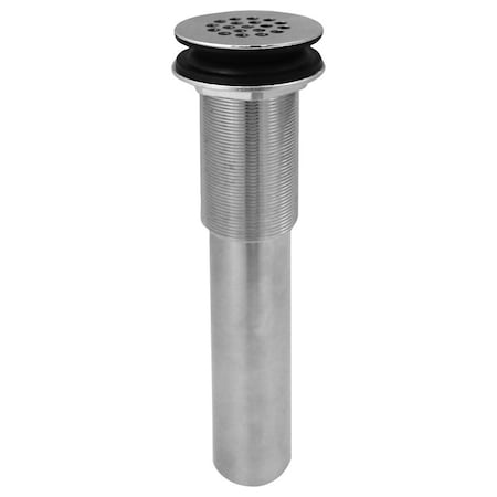 Plumb Pak Stylewise Open Grid Sink Drain, 1-14 in Connection, Brass, Chrome K820-74