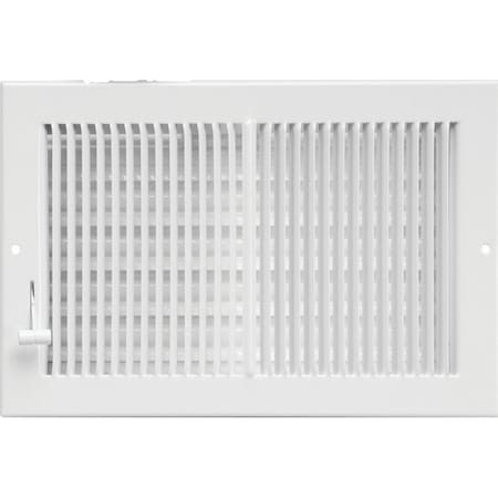 Imperial MultiShutter Register, 514 in L, 1114 in W, Steel, White RG0289