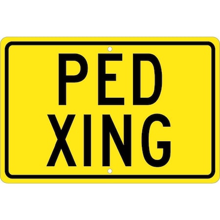 Nmc Ped Xing Sign, TM173K TM173K