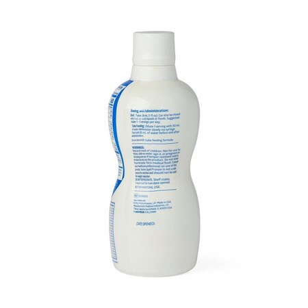 Medline Active Liquid Protein, Sugar Free, Orange Flavor, 15 g of Protein per 1 oz., 30 oz. Bottle ENT694SFOH