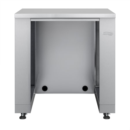 Koolmore 32 in. Outdoor Cabinet Kitchen for Refrigerator in Stainless-Steel KM-OKS-UCRCAB KM-OKS-UCRCAB