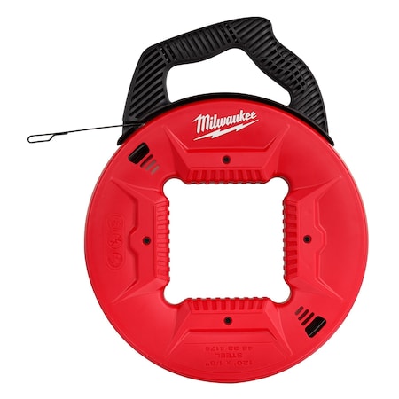 Milwaukee Tool 120 Ft. 1/8 in. Steel Fish Tape 48-22-4176