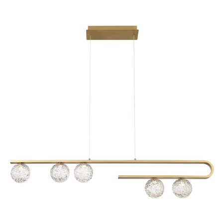 Eurofase Tesia TransitionalPendants, 6-Light, Polished Nickel 37351-014