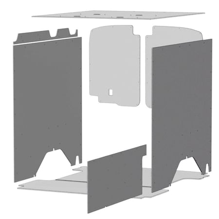 Legend Fleet 74C42614M Duratherm Wall Liner for 2020-2022 Ford Transit-150, Gray LFS_74C42614M