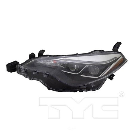 Tyc Capa Certified Headlight Assembly 20-9884-00-9