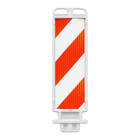 Plasticade Vertical Panel, White, Polyethylene 4336-W--HIP