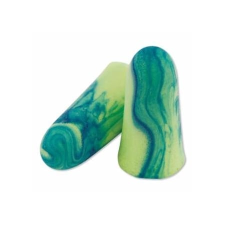 Moldex Soothers, Moisturizing Disposable Earplug, Soft Foam, Blue/Green, Uncorded, 200PK 507-6680