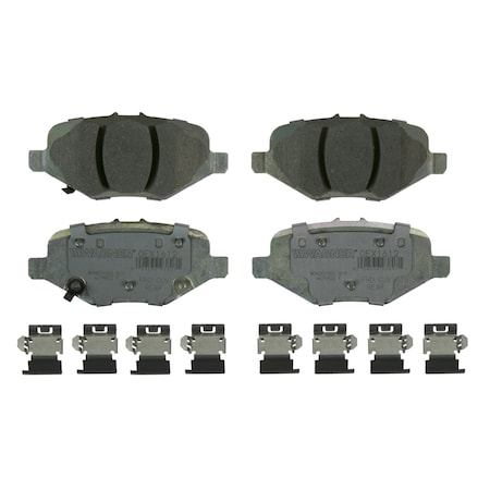 Wagner Brake OEX Rear Disc Brake Pad Set Premium Ceramic,  OEX1612