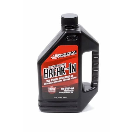 Maxima Racing Oils Performance Break-In Motor Oil ZDDP 5W16 Conventional - 1 qt. MAX39-09901S