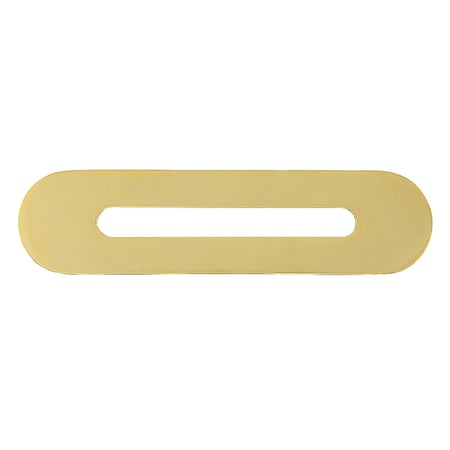 Kingston Brass Bathtub Overflow Hole Cover, Polished Brass TC4022