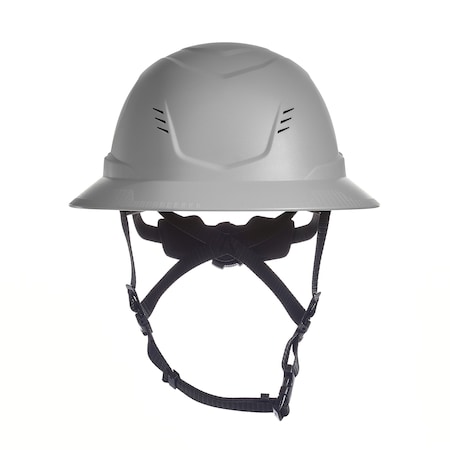 Msa Safety Helmet, Gray, ABS 10250585