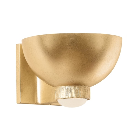 Hudson Valley Lighting Fairview 8.75 in. Wall Sconce Vintage Gold Leaf 4806-VGL