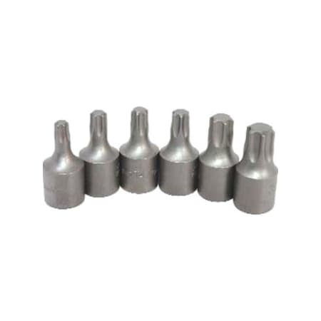 K-Tool International 1/4" Drive, T15 Torx(R) Socket, Internal Torx 1/4"Dr, T-15 KTI-21615