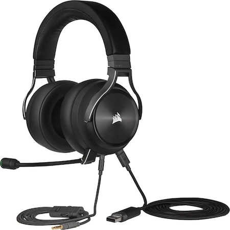 Corsair VIRTUOSO RGB WIRELESS XT High-Fidelity Gaming Headset with Spatial Audio - Slate CA-9011188-NA