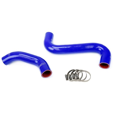Hps Performance High Temp Reinforced Silicone Radiator Coolant Hose Kit, Blue, 57-1061-BLUE