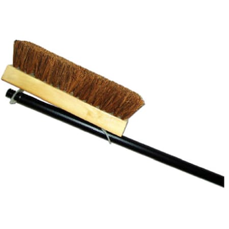 Cool Kitchen 00070-12 10 in. Palmyra Deck Brush With Handle CO138768