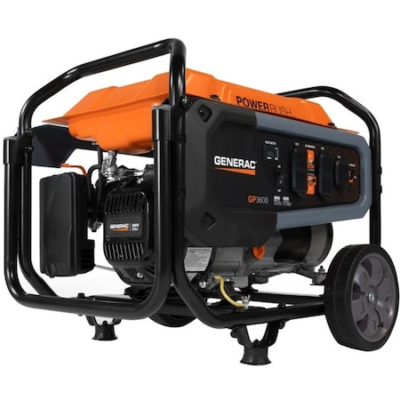 Generac Portable Generator, 49ST/CSA, Series 3600 7677