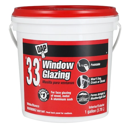 Dap Window Glazing 1 GA White 7079812019