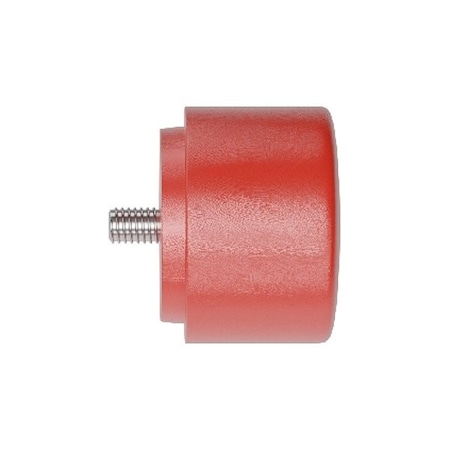 American Hammer Replacement Hammer Tip, Red, Round AM2MTIP