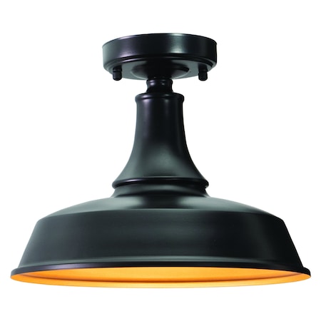 Vaxcel Dorado 12-in. W Outdoor Semi-Flush Mount T0570