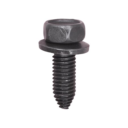 Auveco Indented Head Sems Body Bolt Phosphate M8-1.25 x 25mm, 50PK 15790
