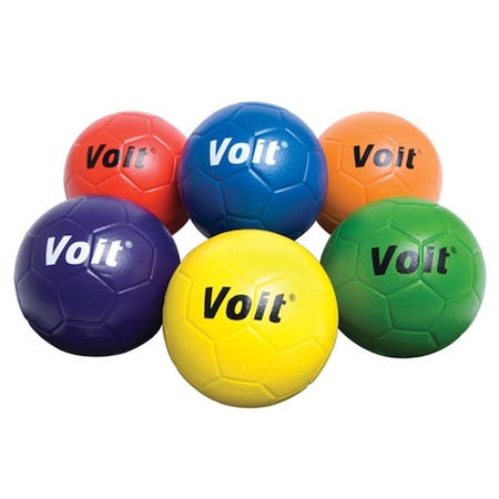 Voit Coated Foam Soccer Ball 5, Prism Pack 1369584