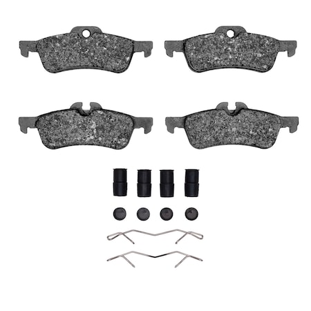 Dfc 5000 Euro Ceramic Disc Brake Pad Set,  1600-1060-01