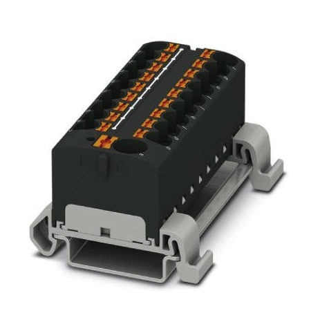 Phoenix Contact PTFIX 10/18X4-NS35A BK Distribution 3273782