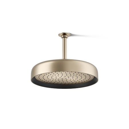 Kohler Statement Round 12" single-function rainhead, 2.5 gpm 26291-BV