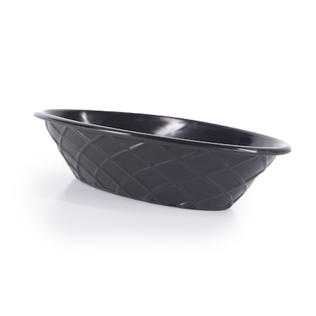 Hs Oval Weave Basket, Charcoal, 24 each/case HS1048CH