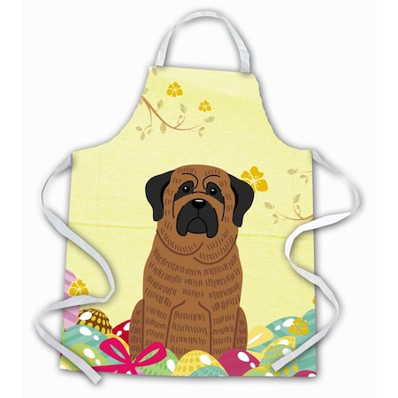 Carolines Treasures Easter Eggs Mastiff Brindle Apron BB6015APRON