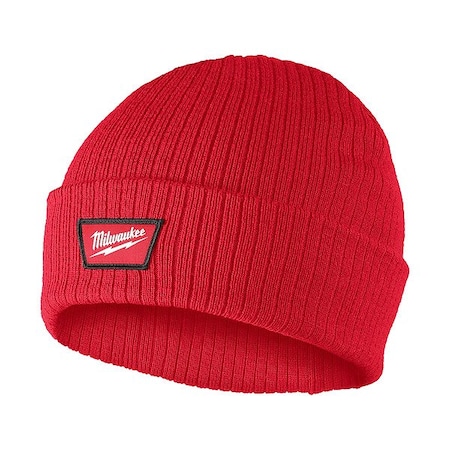 Milwaukee Tool Beanie, Red, Unisex M750R