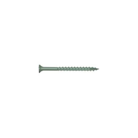 Camo Deck Screw, No7 Thread, 1-1/4 in L, Bugle Head, Star Drive, Type 17 Slash Point, Carbon Steel, 100PK 0341070