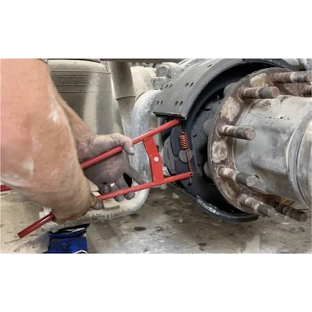 Lisle Truck Brake Spring Tool, Red 39970