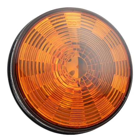 Grote Stop/Tail/Trn Lamp, LED, Dia 4-5/16 In, Ylw 54343
