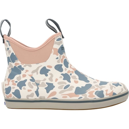 Xtratuf Women's Ankle Deck Boot, Ivory Duck Camo, Size 9 XWAB4DC