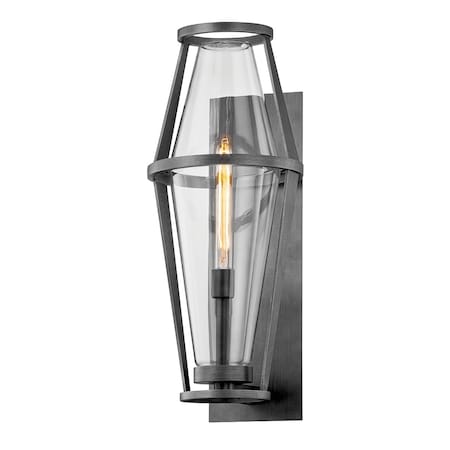 Troy Lighting Prospect 1 Light Wall Sconce 10.5 In. Graphite B7614-GRA