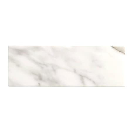 Apollo Tile White 4x12 Calacatta Gold Marble Honed Subway Floor and Wall Tile 5 sqft/case, 15PK APLFCT88412HA