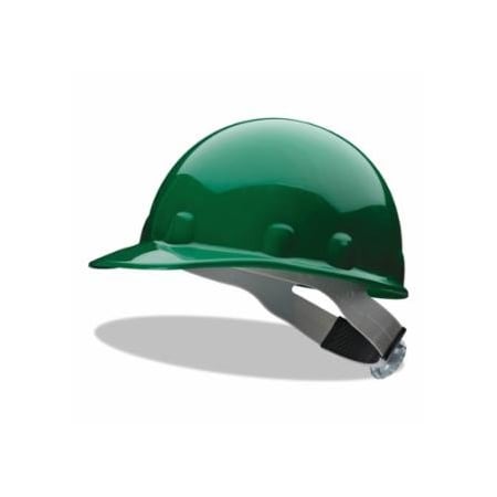 Honeywell Fibre-Metal SuperEight E2 Series Hard Cap, 8-point Ratchet, Green 280-E2RW74A000