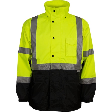 Reflective Apparel ANSI Type R Class 3 Waterproof 3-Seasons Parka, Outer Shell 431ST-LB-XS