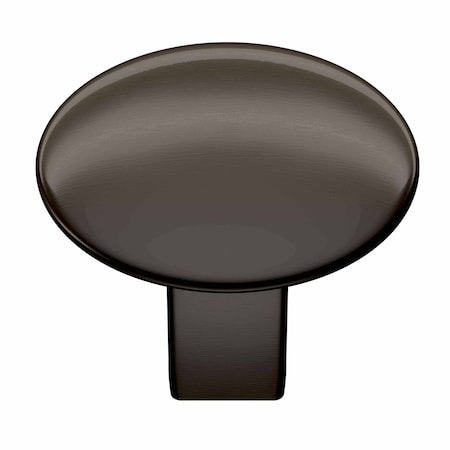 Amerock Riva 1-1/4 in 32 mm Diameter Graphite Cabinet Knob BP55362GPH