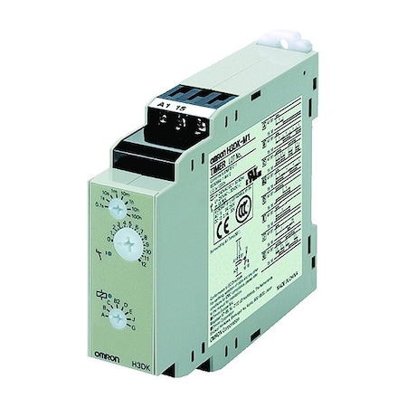 Omron Timer 8 Mode AC/DC 24 to 240V SPDT H3DK-M1 AC/DC24-240