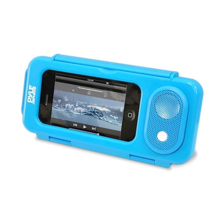 Pyle Pyle PWPS63BL Surf Sound Waterproof Portable Speaker Case for iPod, MP3, Smartphone, Blue PWPS63BL
